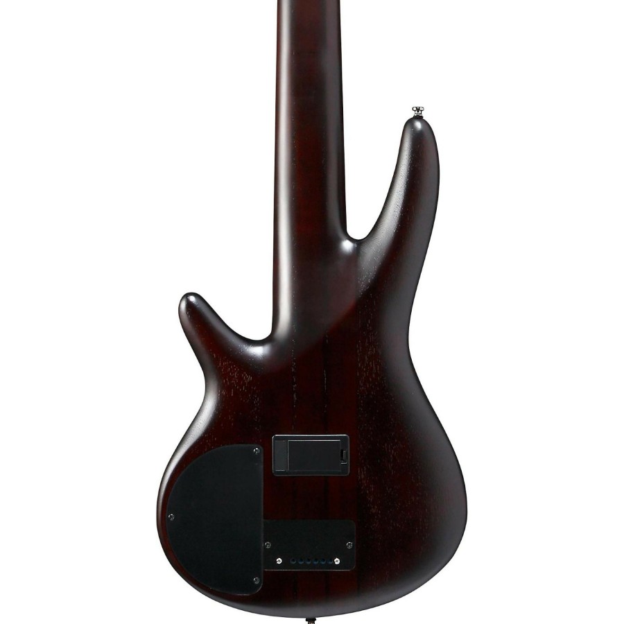 Basses Ibanez 6+ String | Ibanez Bass Workshop Srf706 6-String Electric Bass Flat Brown Burst