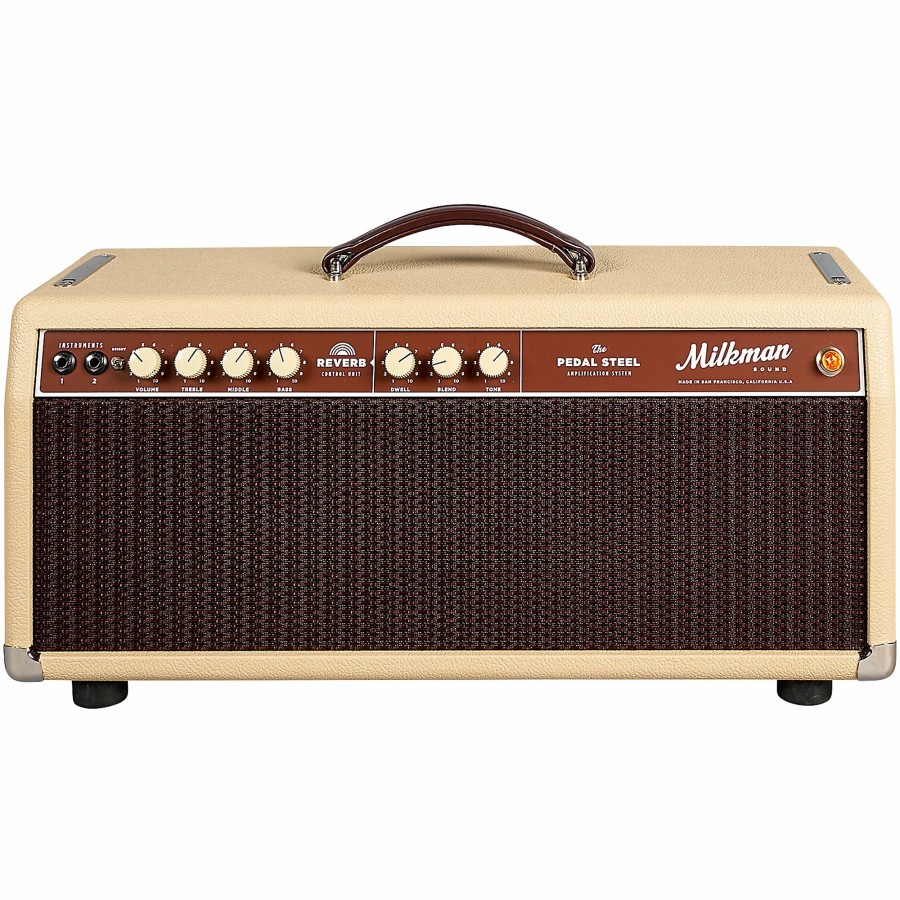 Amps & Effects Milkman Sound Heads | Milkman Sound 85W Pedal Steel 85W Tube Guitar Amp Head Vanilla