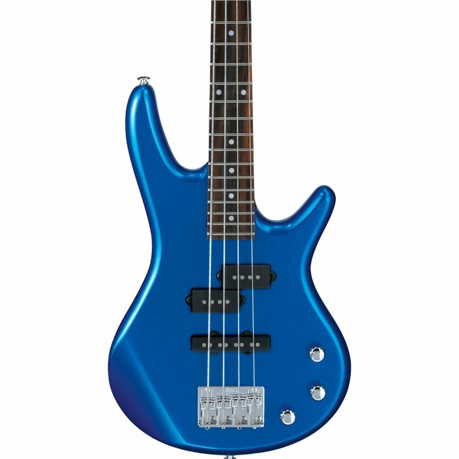 Basses Ibanez 4-String | Ibanez Gsrm20 Mikro Short-Scale Bass Guitar Starlight Blue