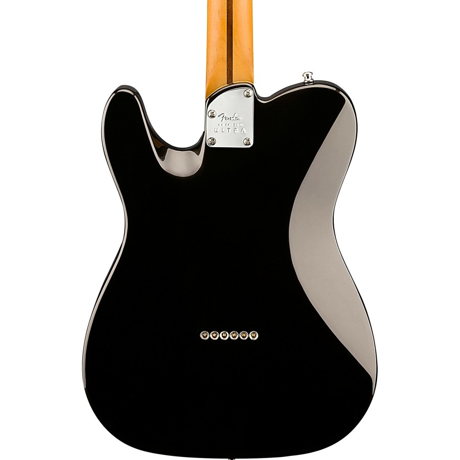 Guitars Fender Solid Body | Fender American Ultra Telecaster Rosewood Fingerboard Electric Guitar Texas Tea