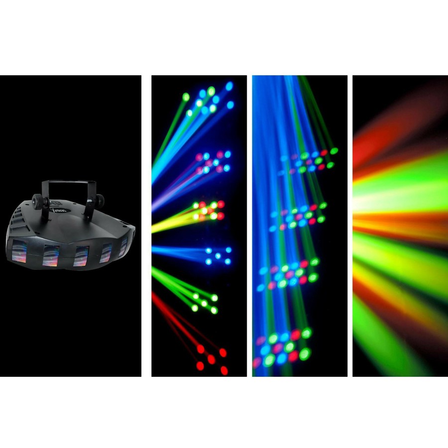 Lighting CHAUVET DJ | Chauvet Dj Derby X Led Derby Static/Blackout Effect And Strobe Light