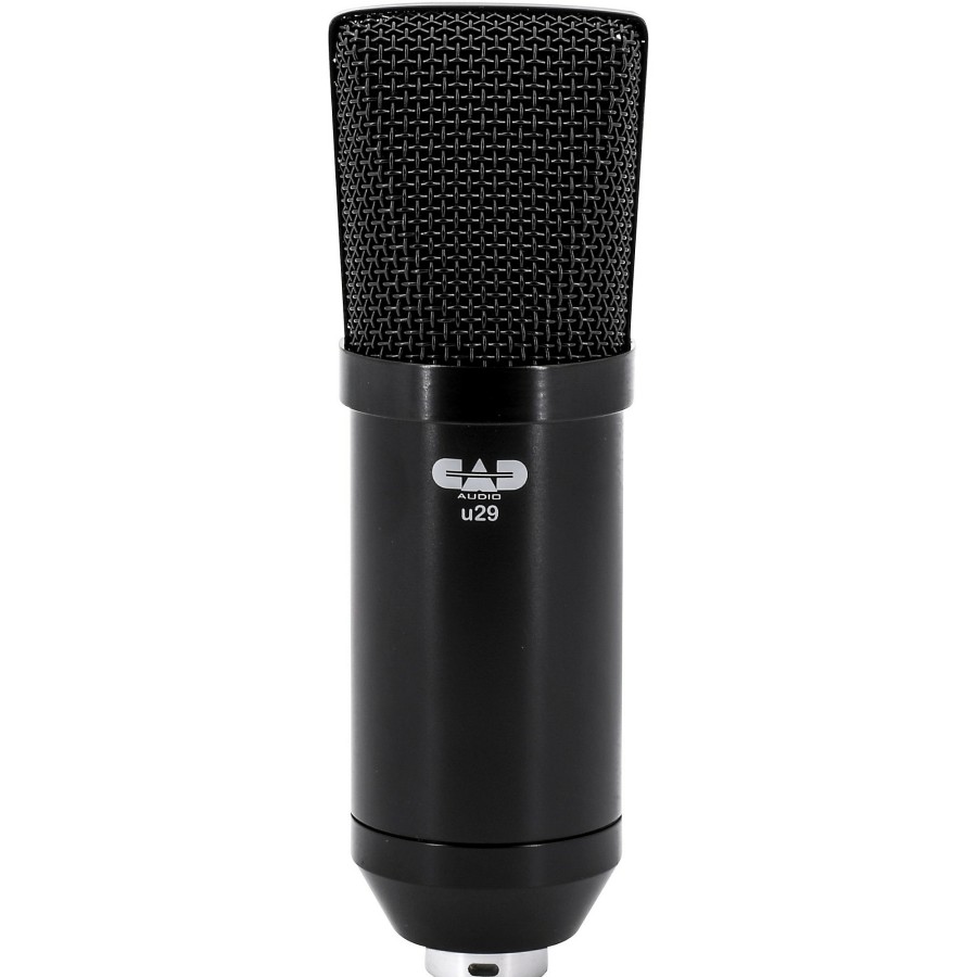 Mics & Wireless CAD | Cad U29 Usb Side Address Studio Microphone Black