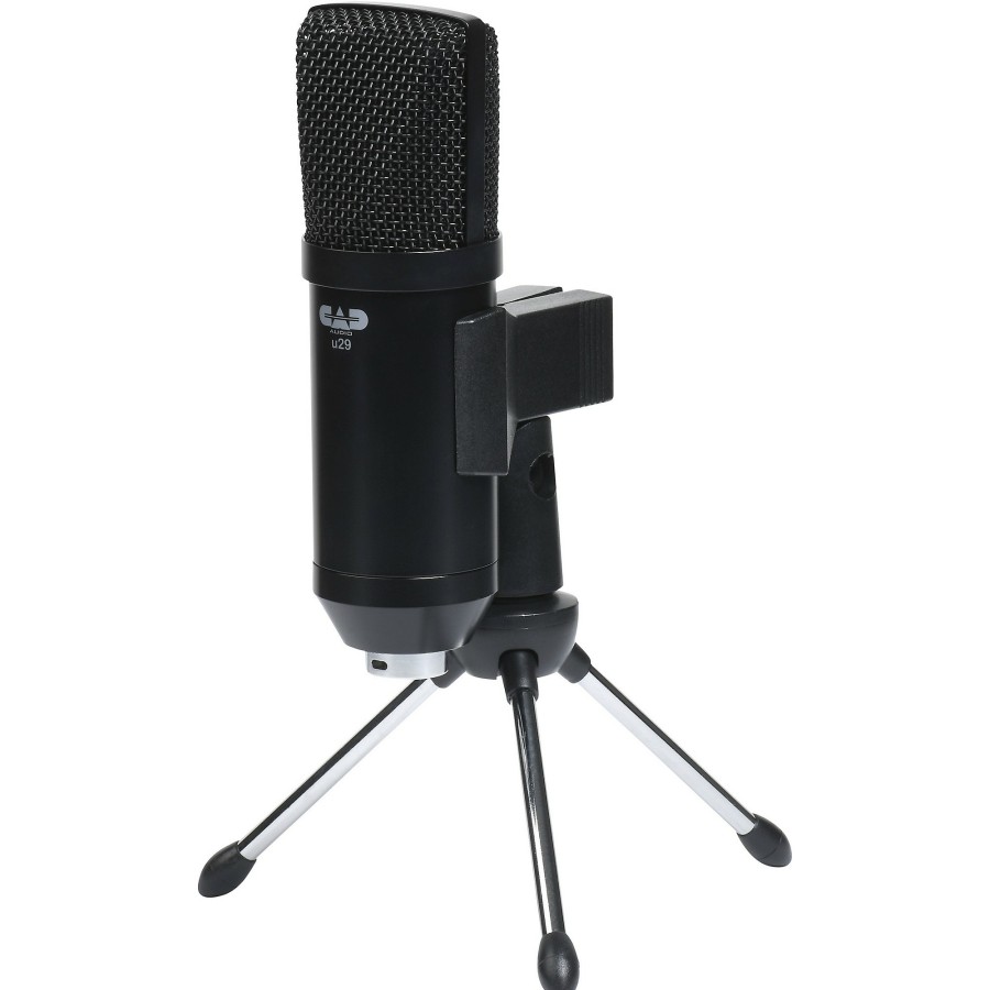 Mics & Wireless CAD | Cad U29 Usb Side Address Studio Microphone Black