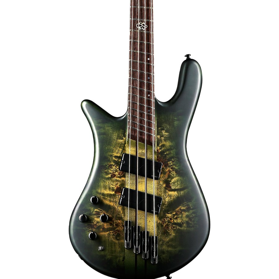 Basses Spector Left-Handed | Spector Ns Dimension Ms 4 4-String Left-Handed Electric Bass Haunted Moss