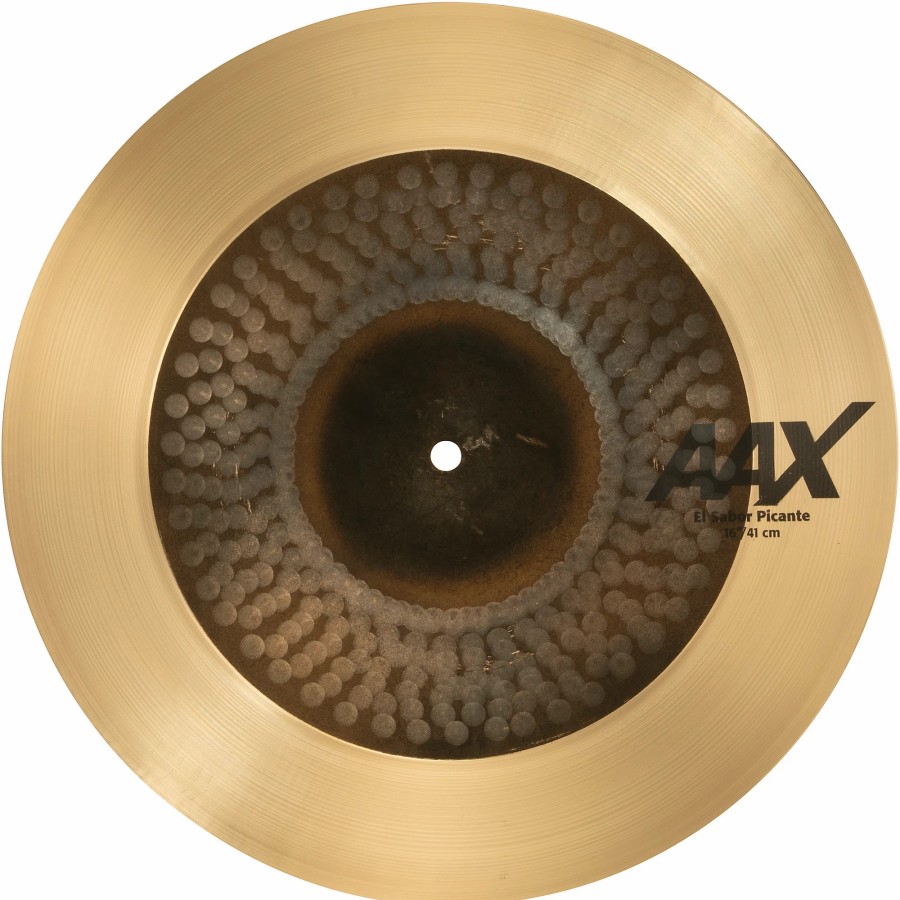 Drums SABIAN Crash Cymbals | Sabian Aax El Sabor Picante Hand Crash Cymbal 16 In.