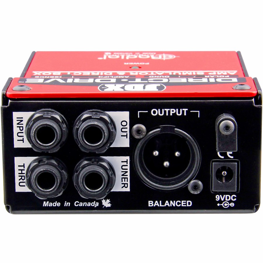 Amps & Effects Radial Engineering Multi-Effects Pedals | Radial Engineering Jdx Direct-Drive Amp Simulator And Di Box Guitar Effects