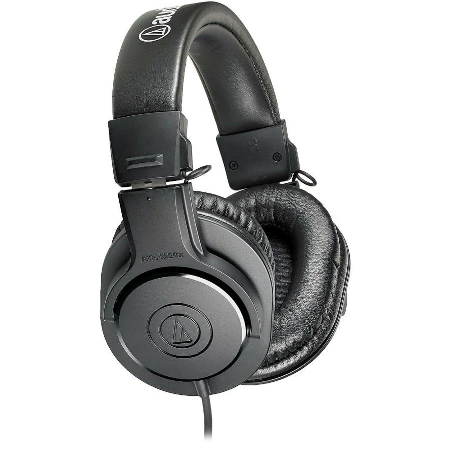 Recording Audio-Technica | Audio-Technica Ath-M20X Closed-Back Professional Studio Monitor Headphones Black