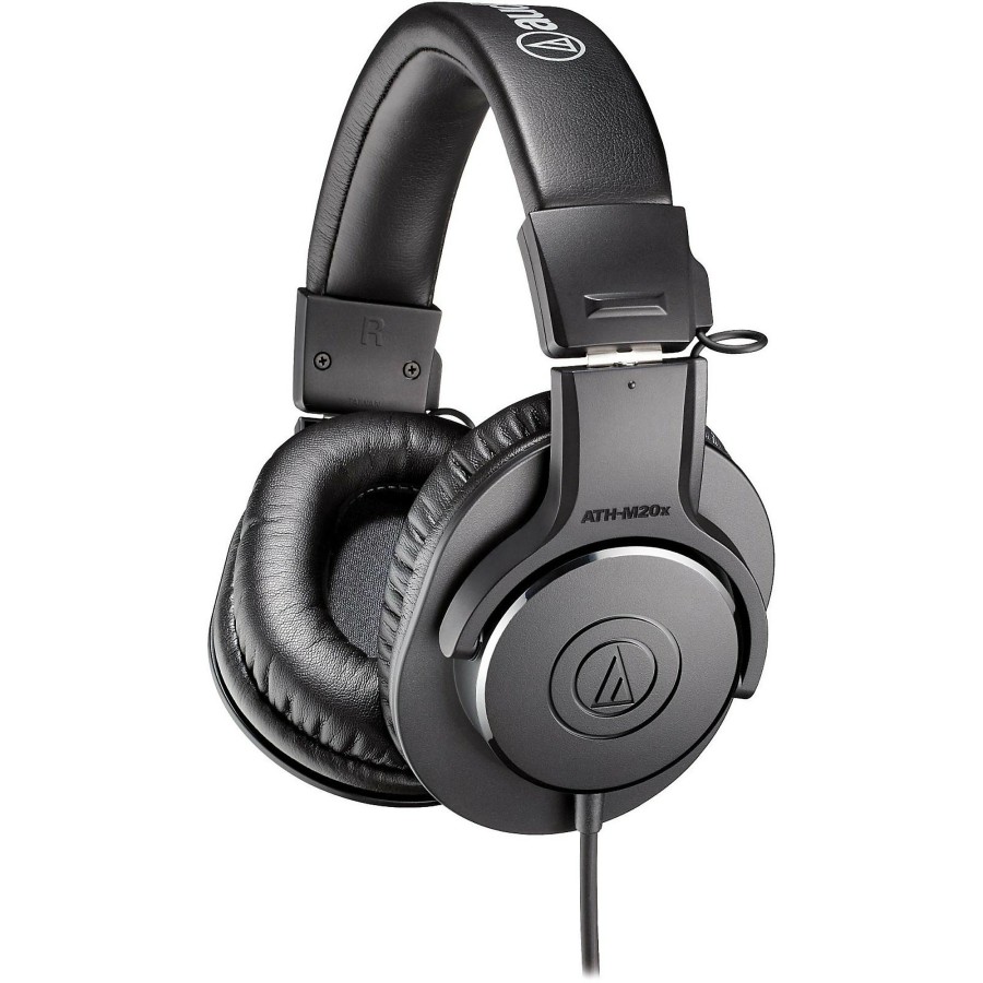 Recording Audio-Technica | Audio-Technica Ath-M20X Closed-Back Professional Studio Monitor Headphones Black