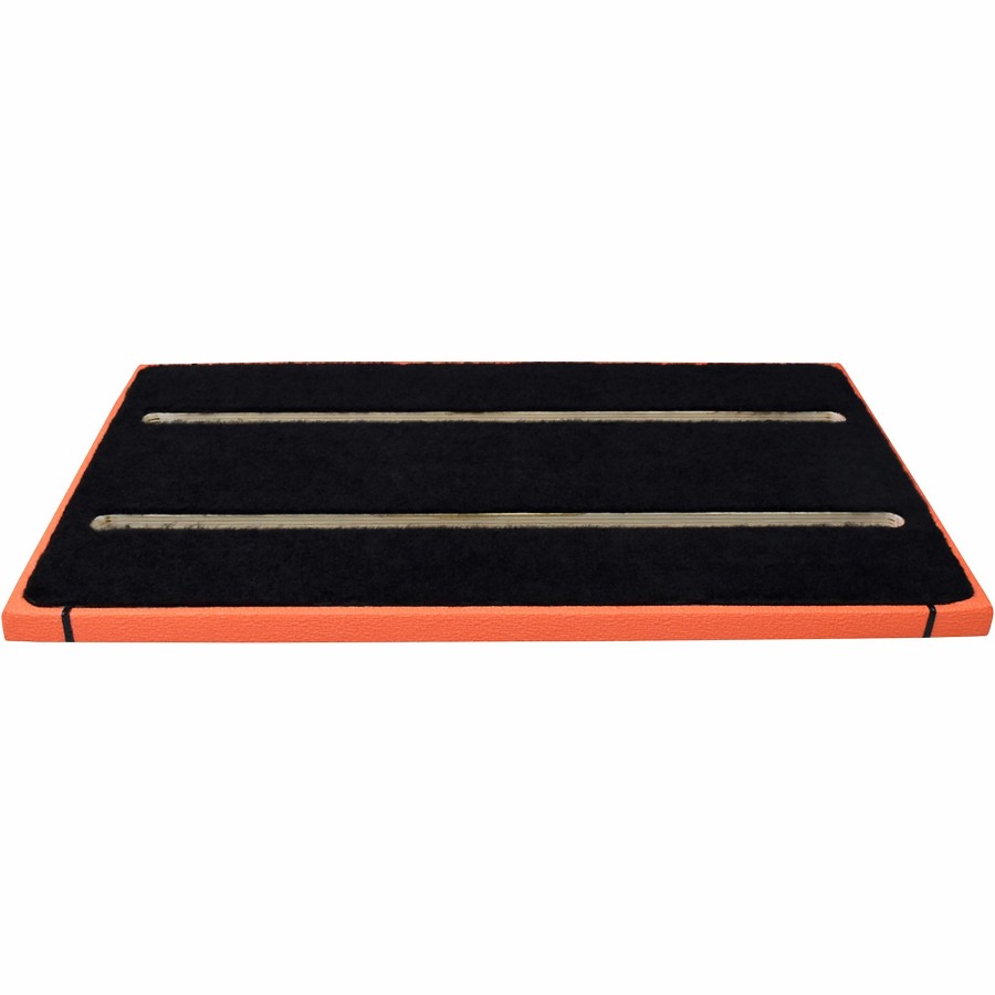 Amps & Effects Ruach Music Pedalboards | Ruach Music Orange Tolex 3 Pedalboard