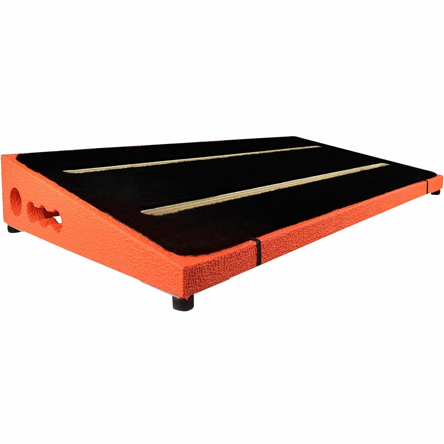 Amps & Effects Ruach Music Pedalboards | Ruach Music Orange Tolex 3 Pedalboard