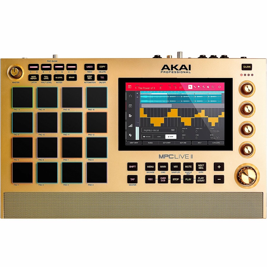 Keyboards & Midi Akai Professional | Akai Professional Mpc Live Ii Controller Gold