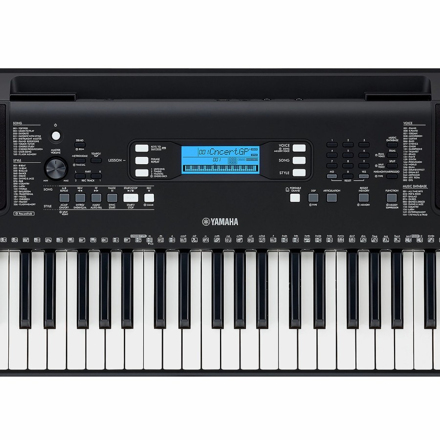 Keyboards & Midi Yamaha | Yamaha Psr-E373 61-Key Portable Keyboard With Power Adapter