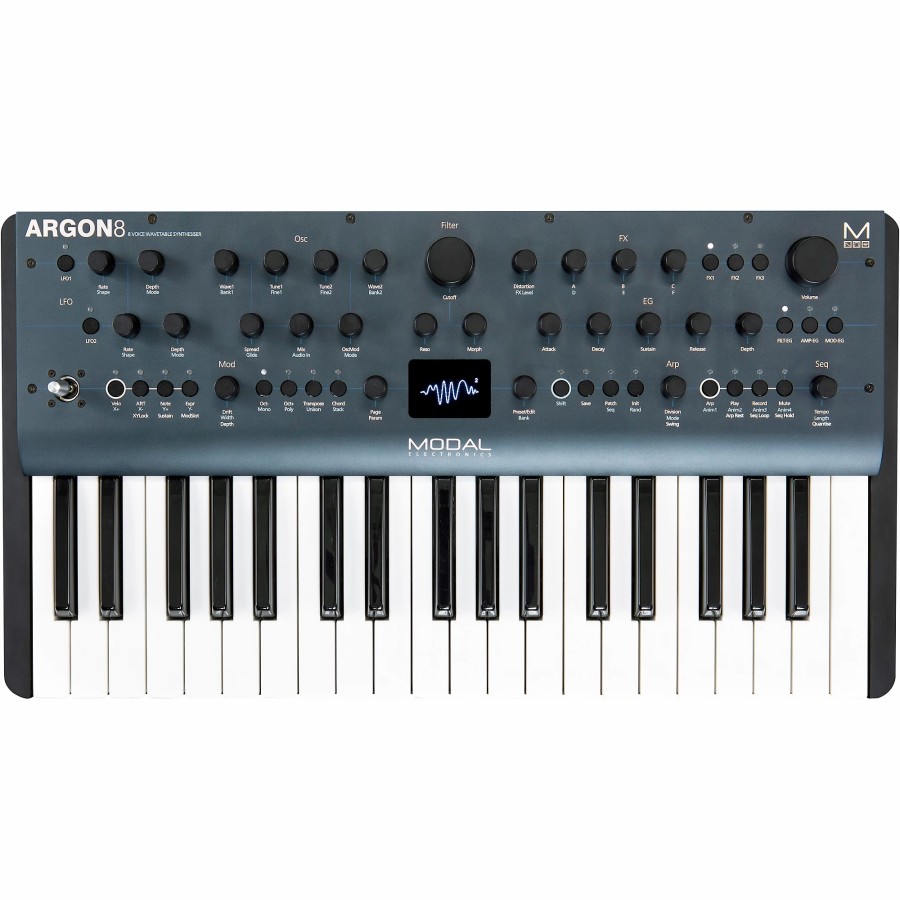 Keyboards & Midi Modal Electronics Limited Synthesizers | Modal Electronics Limited Argon8 37-Key 8-Voice Polyphonic Wavetable Synthesizer