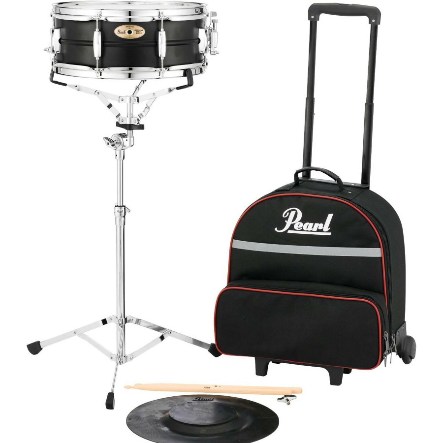 Drums Pearl | Pearl Sk910C Educational Snare Kit With Rolling Cart 14 X 5.5 In.