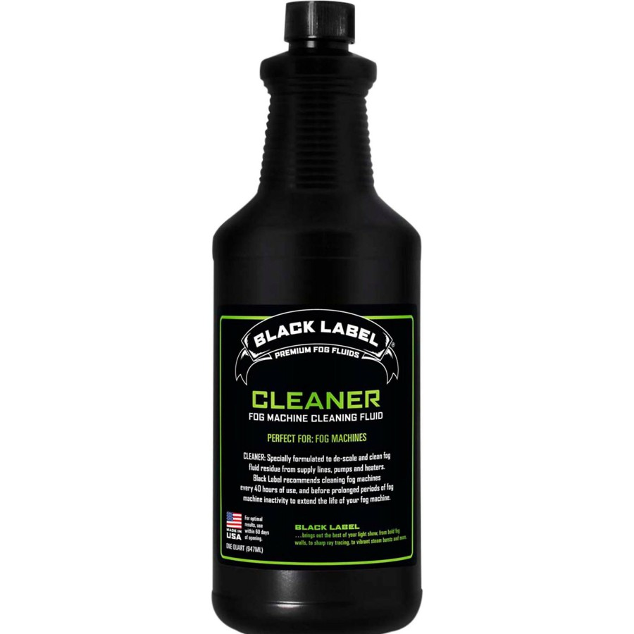 Lighting Black Label | Black Label Cleaning Fluid For Fog Machines - 1 Quart