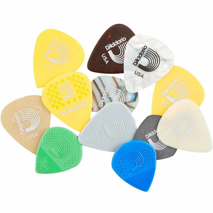 Guitars D'Addario Guitar Picks | D'Addario Assorted Variety Pick 12-Pack Medium