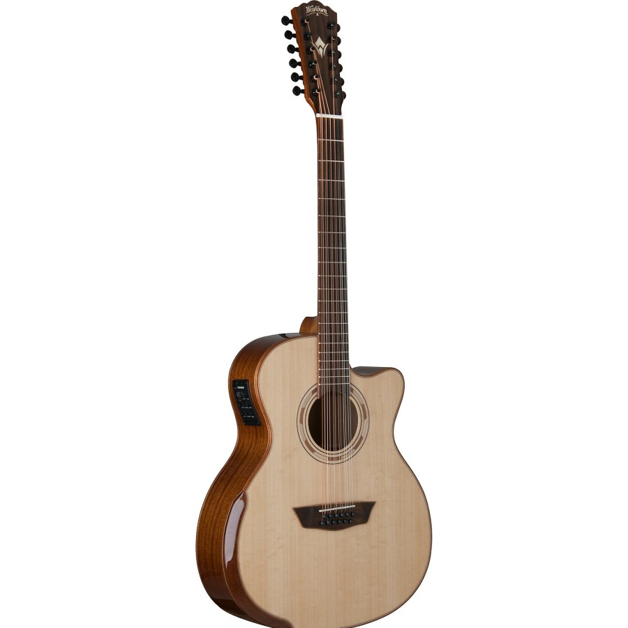 Guitars Washburn 12-String | Washburn Wcg15Sce12 12-String Acoustic-Electric Guitar