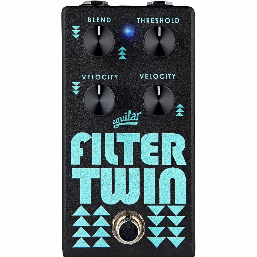 Basses Aguilar Bass Effects | Aguilar Filter Twin Dual Bass Envelope Filter Effects Pedal Black