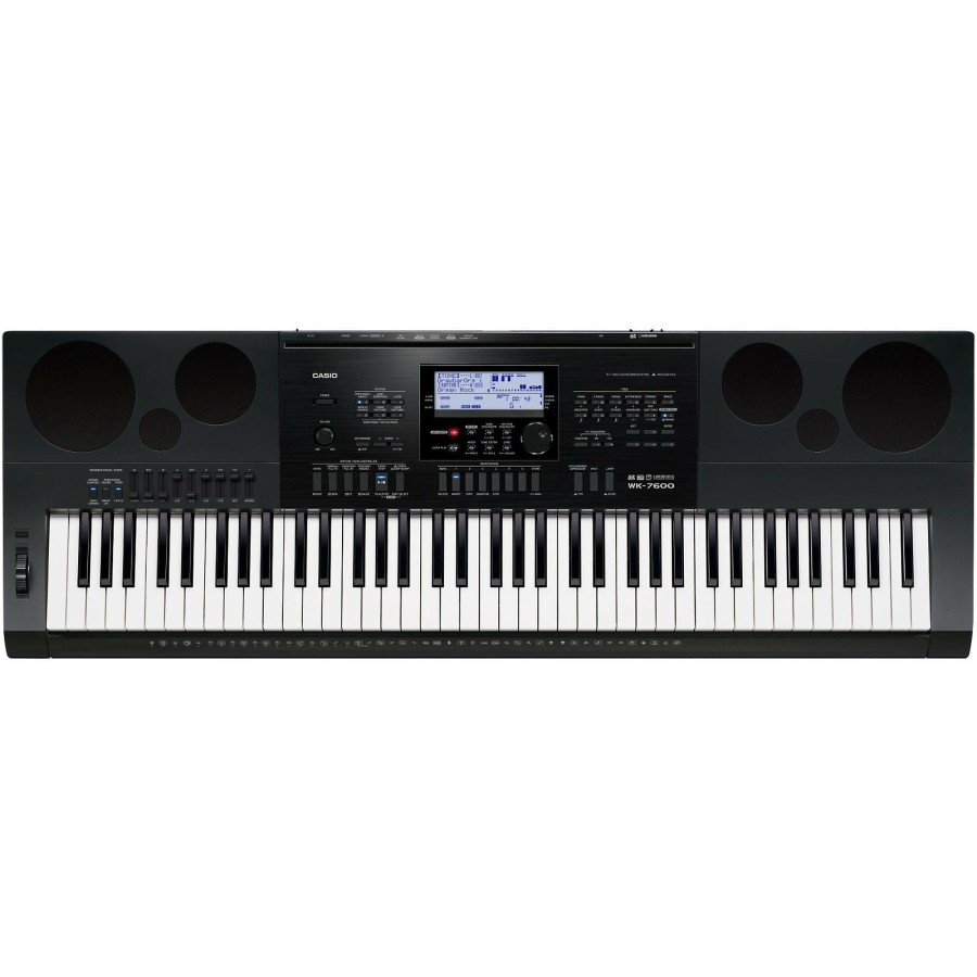 Keyboards & Midi Casio | Casio Wk-7600 76-Key Portable Keyboard