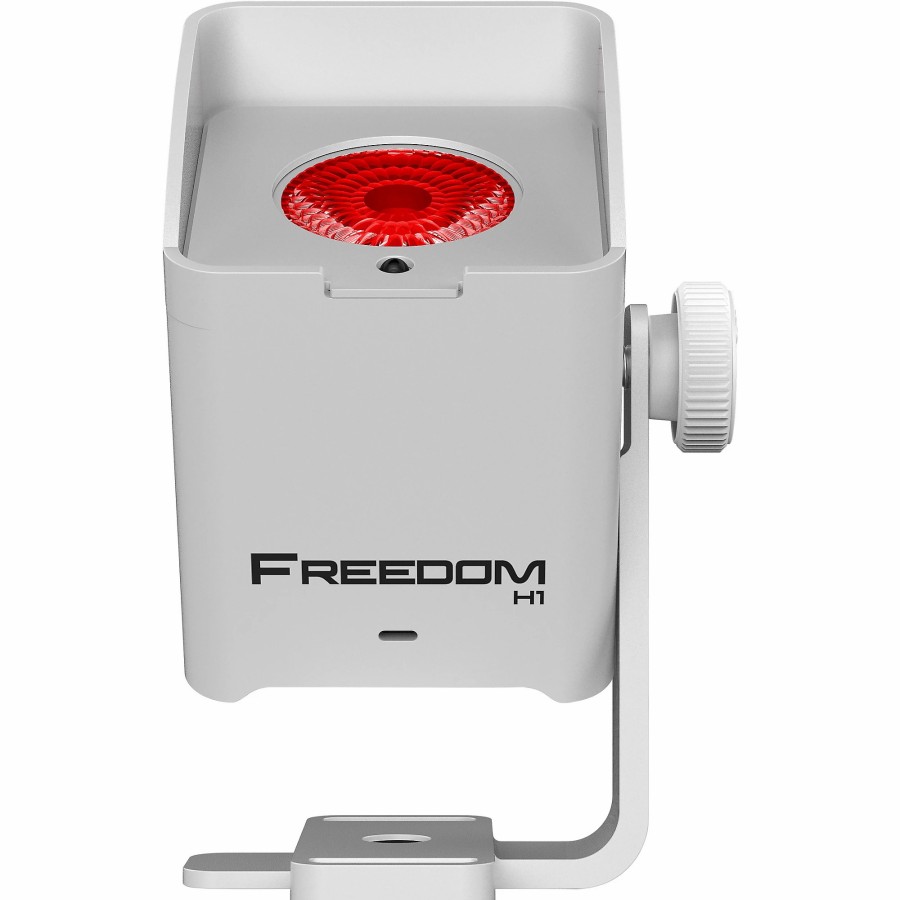 Lighting CHAUVET DJ | Chauvet Dj Freedom H1 Rgbaw+Uv Led X4 Wireless Wash Lighting System With D-Fi, White