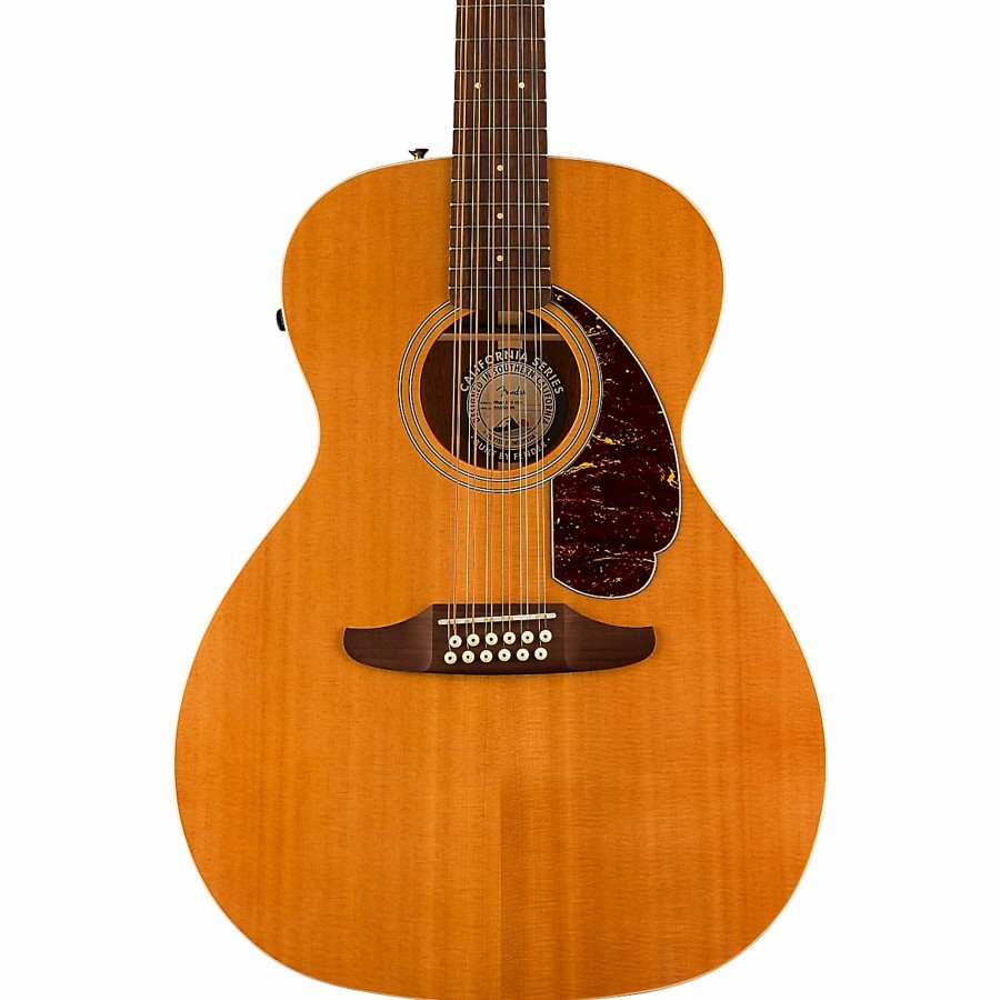 Guitars Fender 12-String | Fender California Villager 12-String Acoustic-Electric Guitar Aged Natural