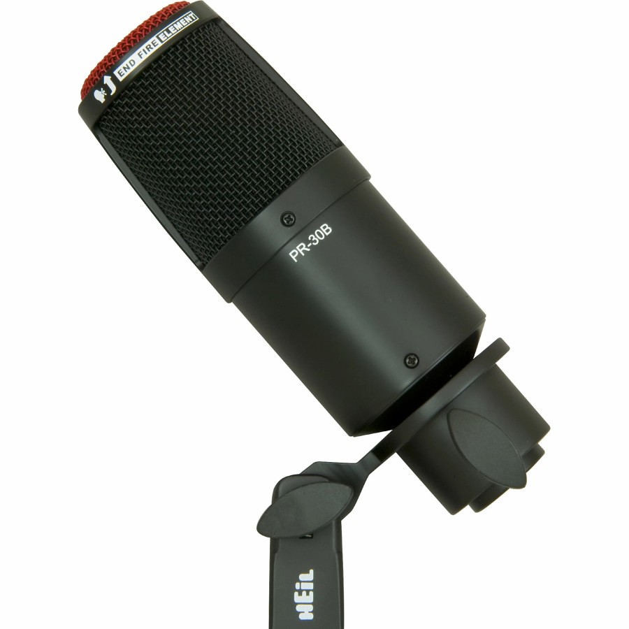 Mics & Wireless Heil Sound | Heil Sound Pr 30B Large-Diaphragm Dynamic Microphone Black