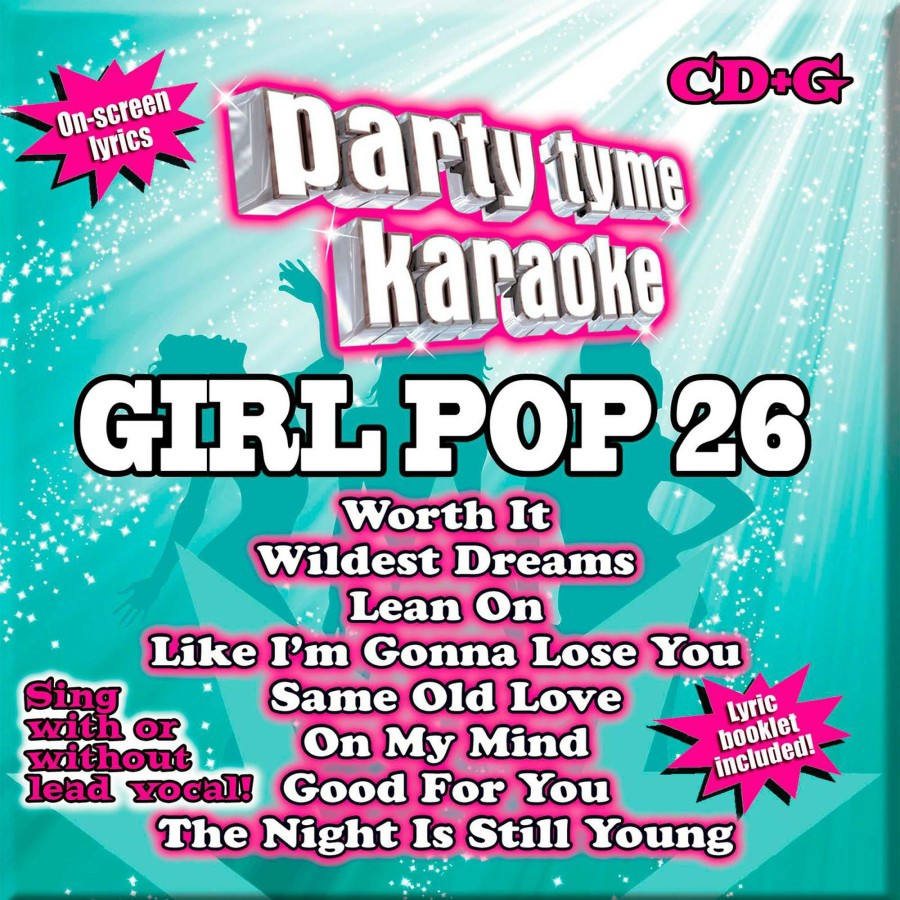 Dj Equipment Sybersound | Sybersound Party Tyme Karaoke - Girl Pop 26