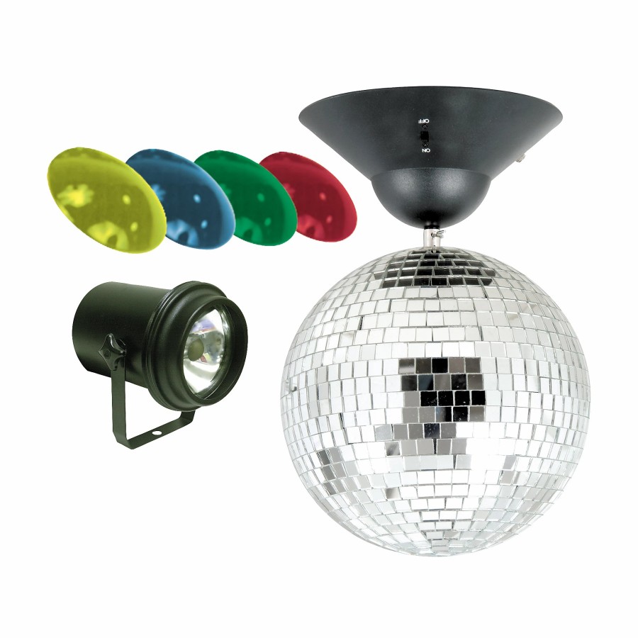 Lighting American DJ | American Dj Mb-8 8" Mirror Ball Package