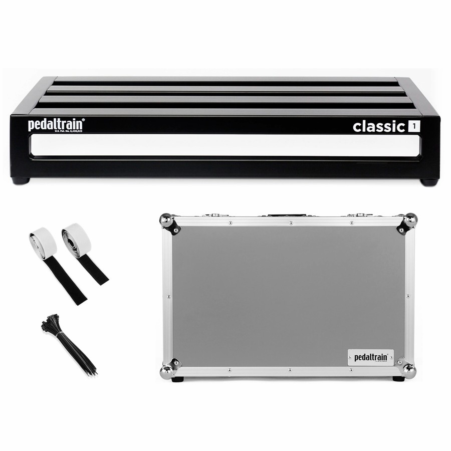 Amps & Effects Pedaltrain Pedalboards | Pedaltrain Classic 1 Pedalboard With Tour Case