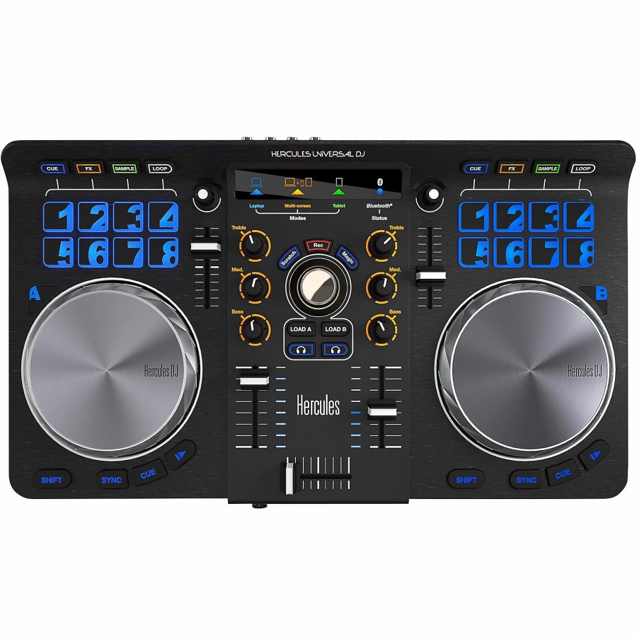 Dj Equipment Hercules DJ | Hercules Dj Universal Dj Compact Controller With Bluetooth