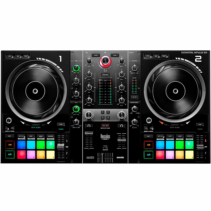 Dj Equipment Hercules DJ | Hercules Dj Djcontrol Inpulse 500 2-Channel Dj Controller