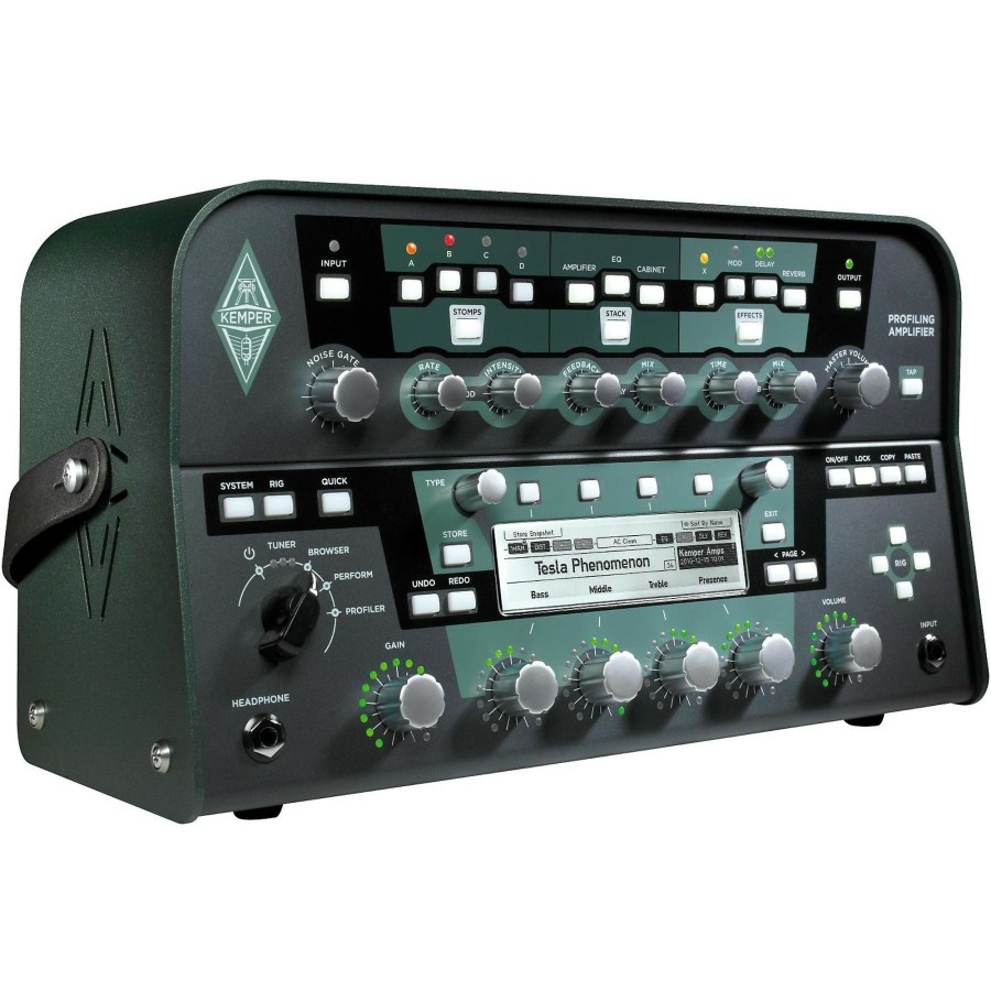 Amps & Effects Kemper Heads | Kemper Profiler Powerhead 600W Class-D Profiling Guitar Amp Head Black