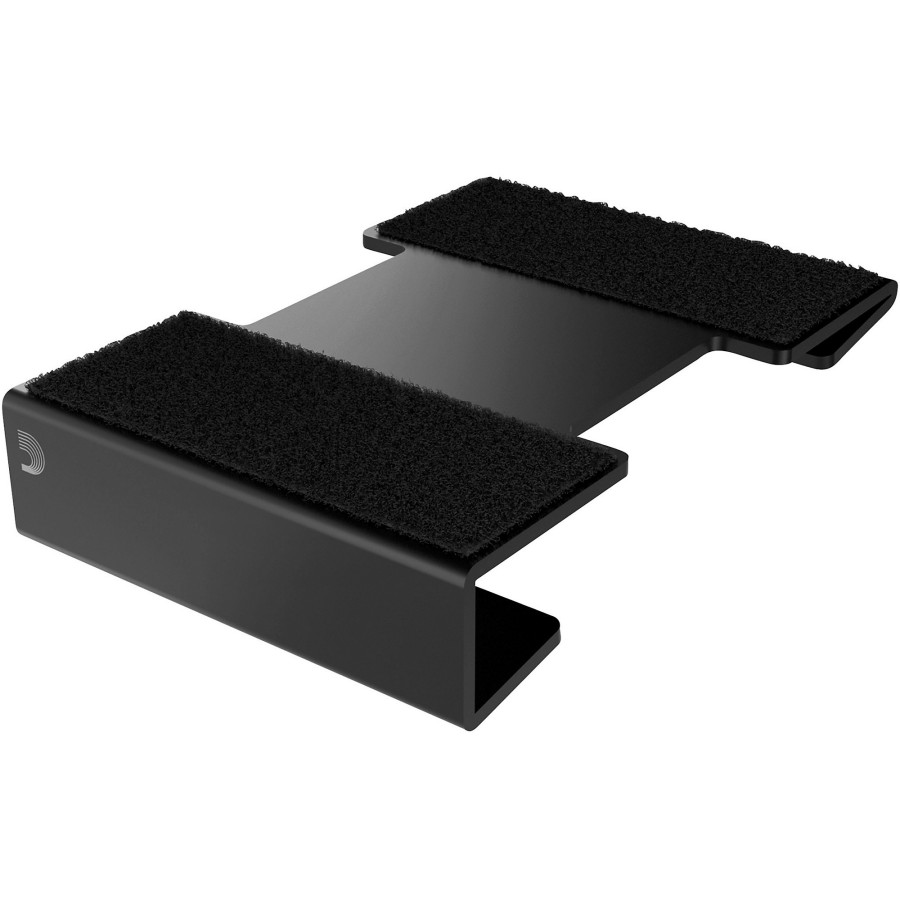 Amps & Effects D'Addario Effects Pedal Accessories | D'Addario Xpnd Pedal Riser Single Width Black