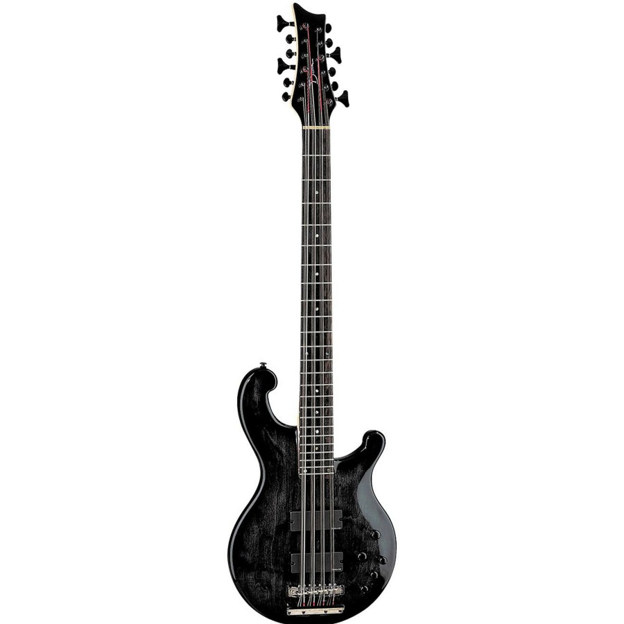 Basses Dean 6+ String | Dean Rhapsody 12 12-String Bass Transparent Black