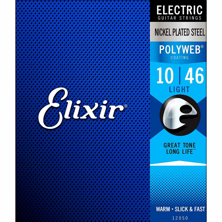 Guitars Elixir Guitar Strings | Elixir Polyweb Light (10-46) Electric Guitar Strings