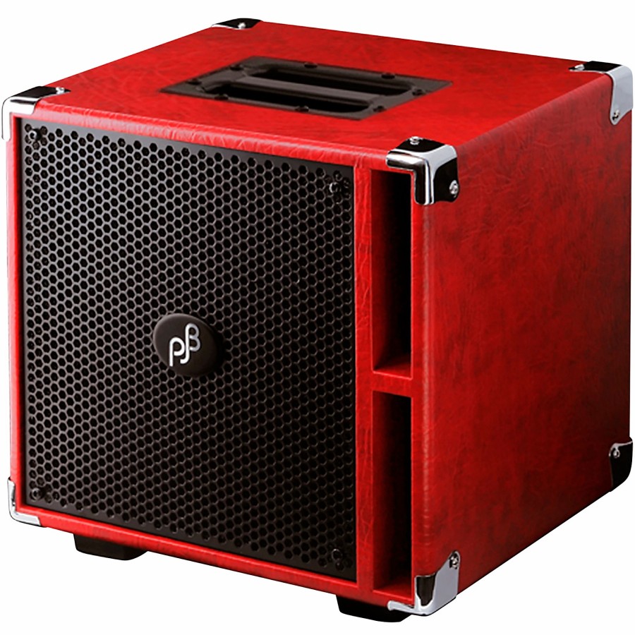 Basses Phil Jones Bass Bass Amps | Phil Jones Bass Compact 4 400W 4X5 Bass Speaker Cabinet Red