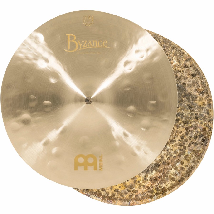 Drums MEINL Hi-Hat Cymbals | Meinl Byzance Jazz Thin Hi-Hat Traditional Cymbals 13 In.