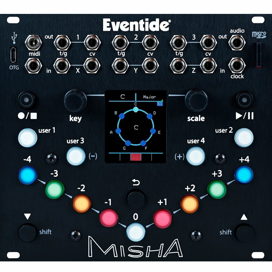 Keyboards & Midi Eventide Synthesizer Modules | Eventide Misha Eurorack Instrument And Sequencer Module