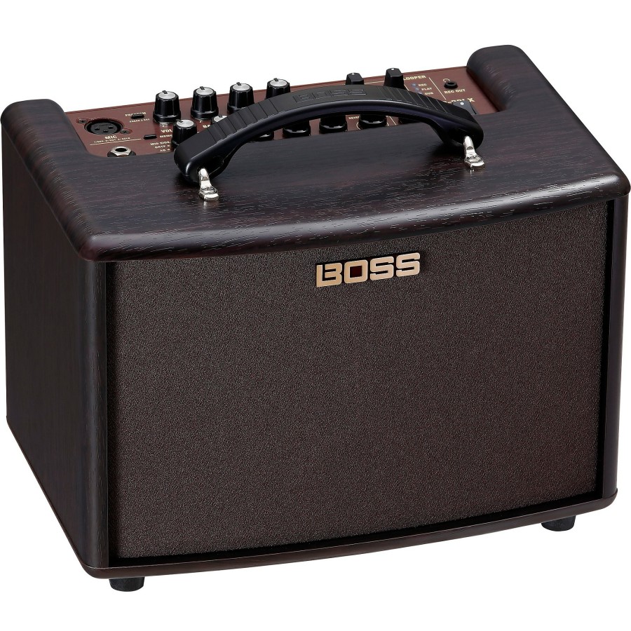 Amps & Effects BOSS Acoustic Combo Guitar Amps | Boss Ac-22Lx Acoustic Guitar Combo Amplifier Black