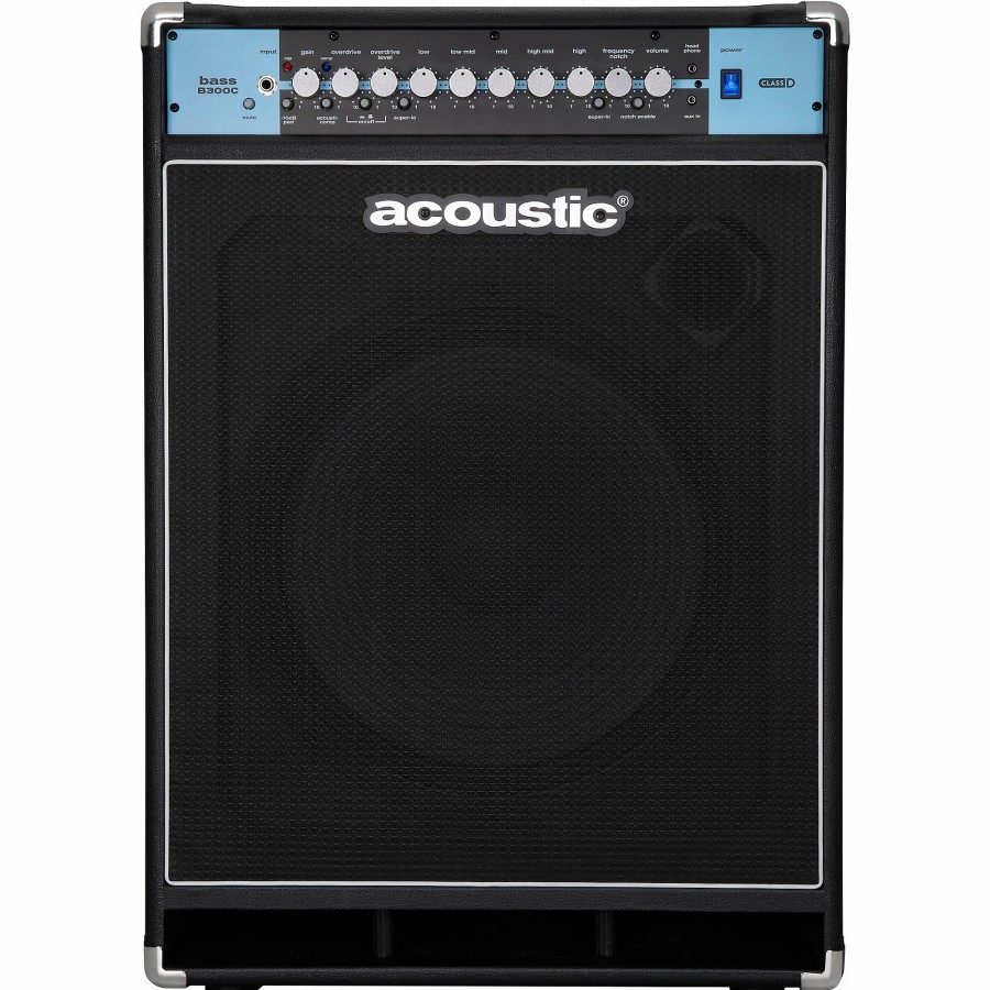 Basses Acoustic Bass Amps | Acoustic B300C 1X15 300W Bass Combo With Tilt-Back Cabinet