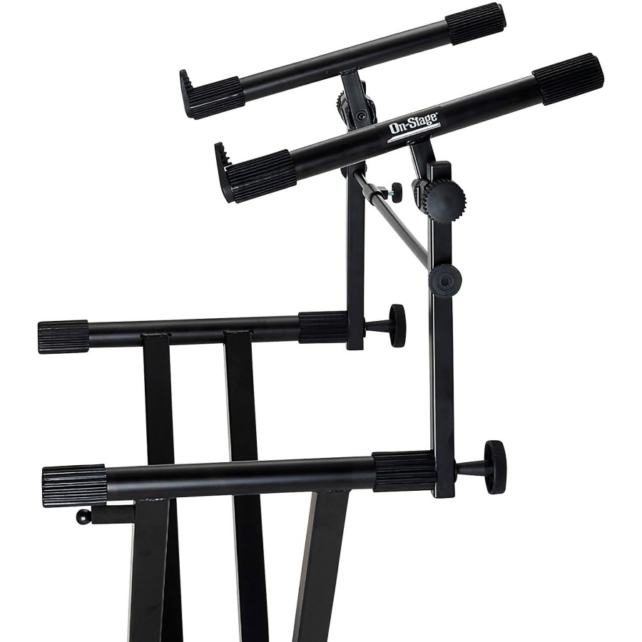 Keyboards & Midi On-Stage Stands & Racks | On-Stage Keyboard X-Stand Add-On 2Nd Tier