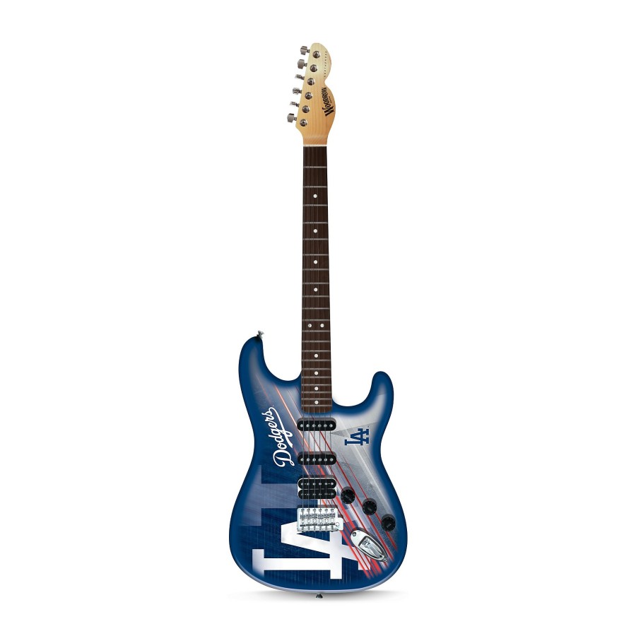 Guitars Woodrow Guitars | Woodrow Guitars Mlb Northender Electric Guitar Los Angeles Dodgers