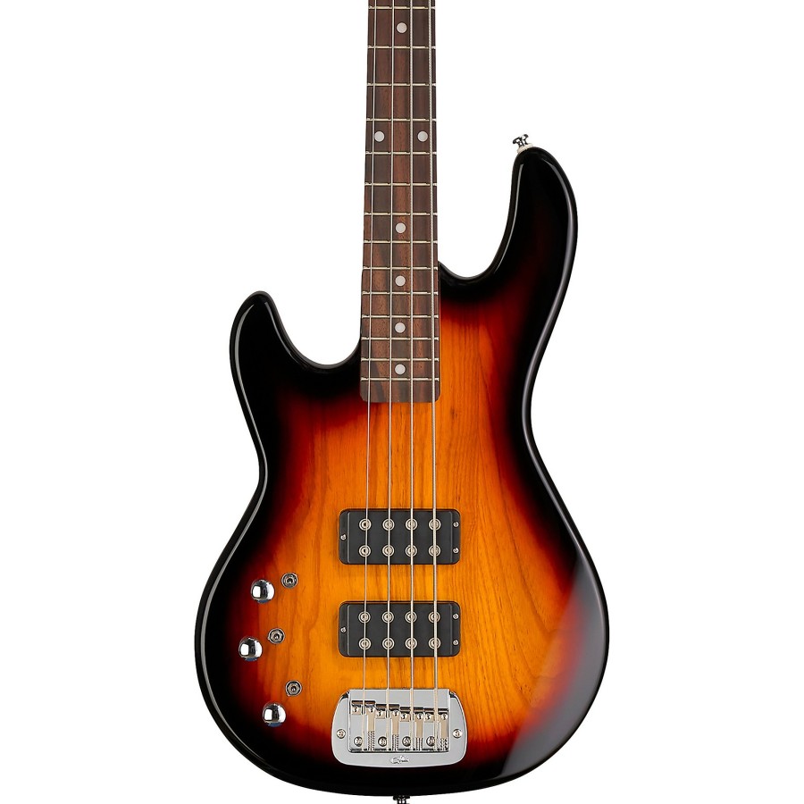 Basses Gu0026L Left-Handed | G&L Tribute L2000 Left-Handed Electric Bass Guitar 3-Tone Sunburst