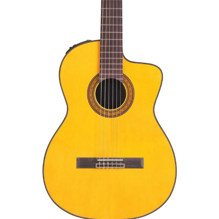 Guitars Takamine | Takamine Tc132Sc Acoustic-Electric Nylon String Guitar Natural