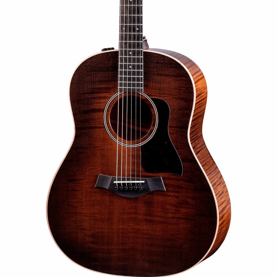 Guitars Taylor Taylor | Taylor Ad27E Flametop Grand Pacific Acoustic-Electric Guitar Shaded Edge Burst