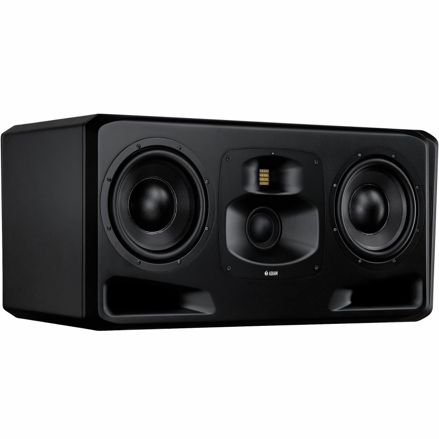 Recording ADAM Audio | Adam Audio S5H Premium Horizontal Mid-Field Monitor, 3-Way Dual 10" Woofers