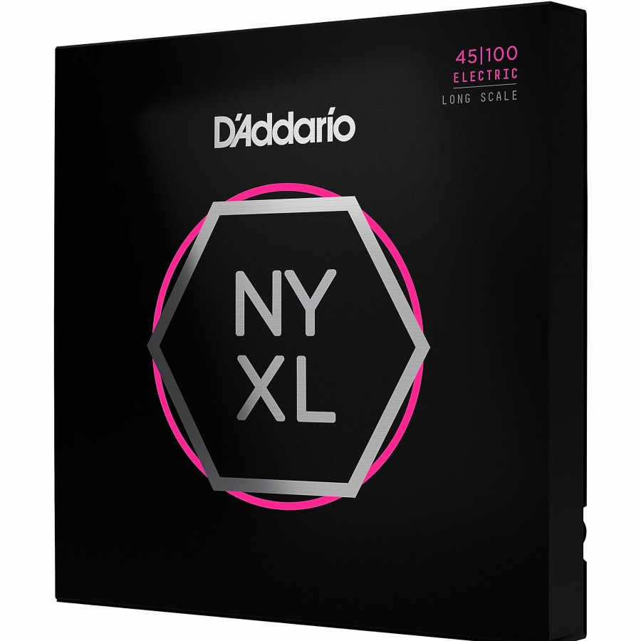 Basses D'Addario Bass Guitar Strings | D'Addario Nyxl45100 Gauge Nps Long-Scale Bass Strings