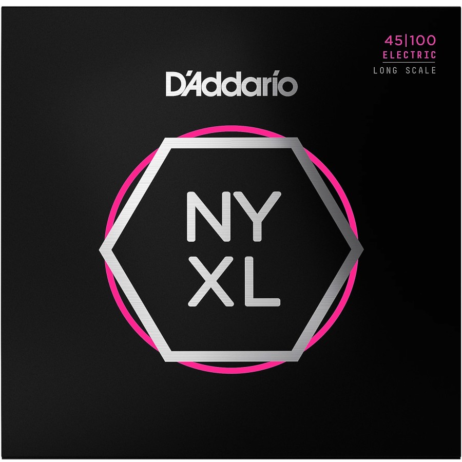 Basses D'Addario Bass Guitar Strings | D'Addario Nyxl45100 Gauge Nps Long-Scale Bass Strings