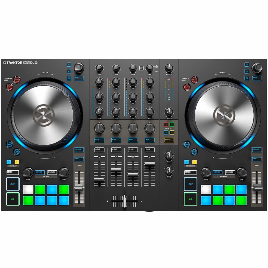 Dj Equipment Native Instruments | Native Instruments Traktor Kontrol S3 Dj Controller