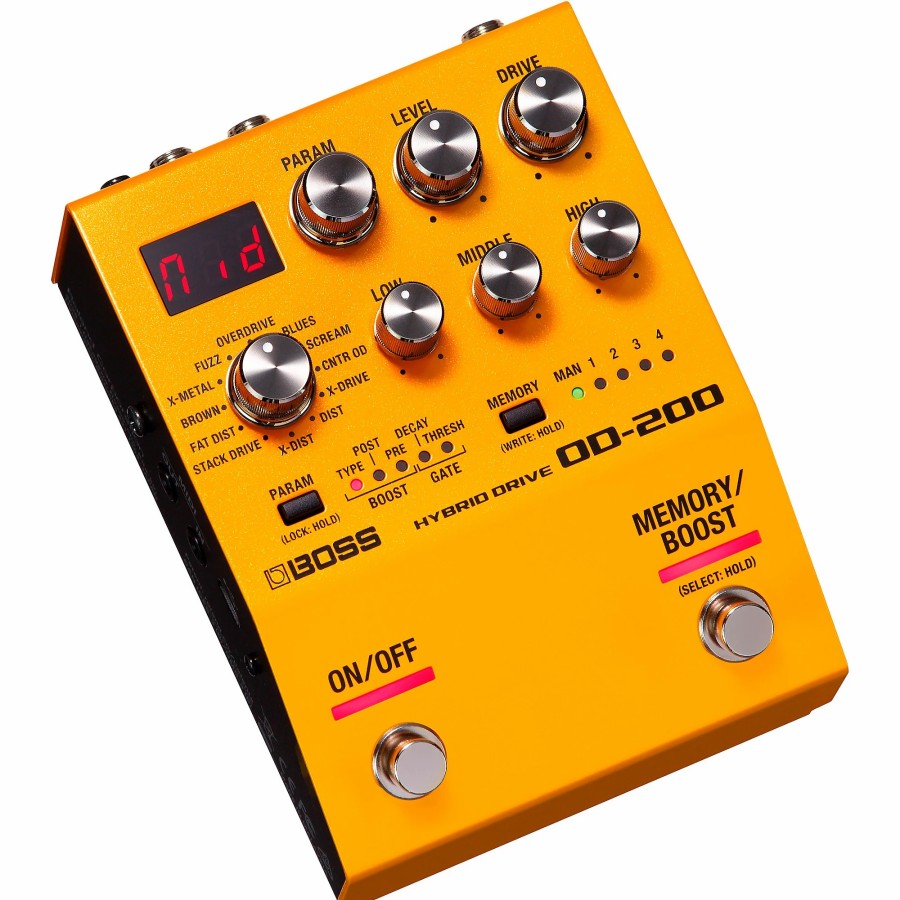 Amps & Effects BOSS Distortion & Overdrive | Boss Od-200 Hybrid Drive Effects Pedal